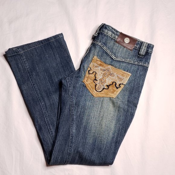 Antik Denim Denim - Antik Denim Size 31 Blue Jeans Stretch Bootcut USA